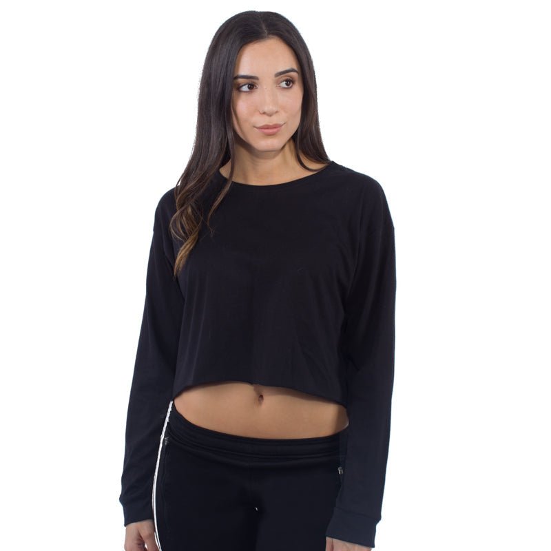 Women's Cropped Long Sleeve Tee