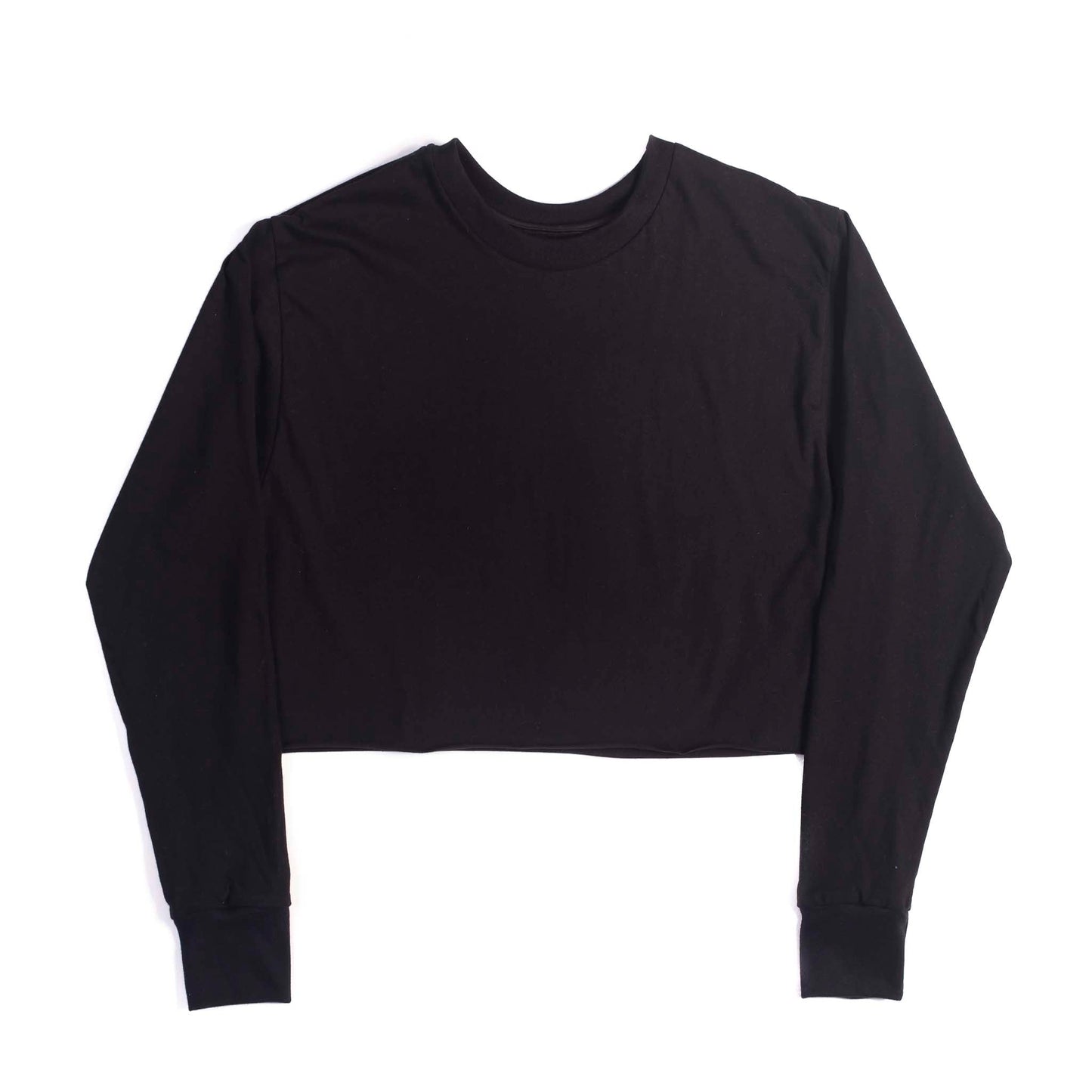 Women's Cropped Long Sleeve Tee