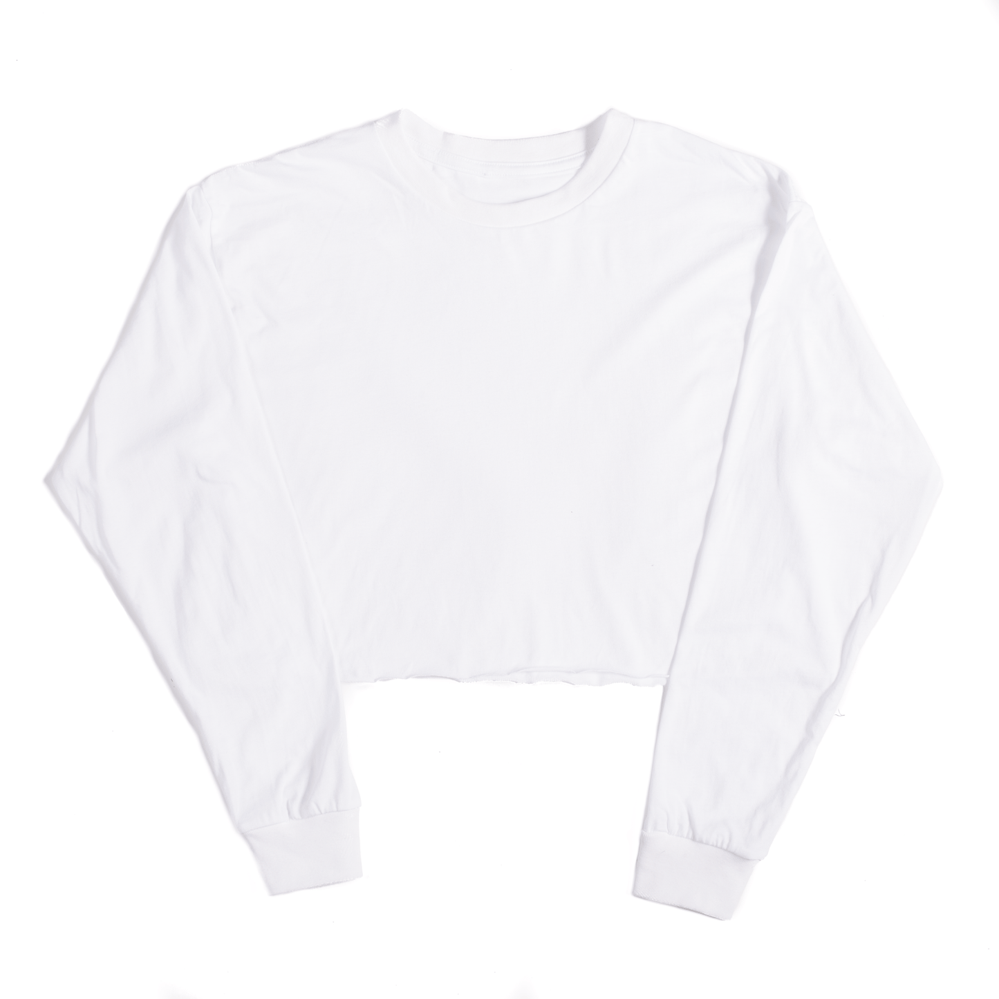Women's Cropped Long Sleeve Tee