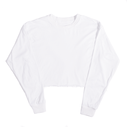 Women's Cropped Long Sleeve Tee