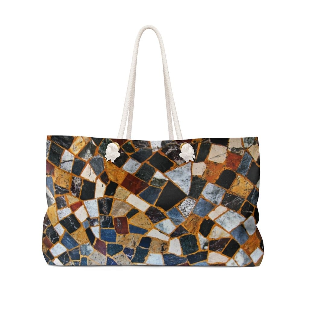 Tote Bag - Mosaic Multicolor Illustration